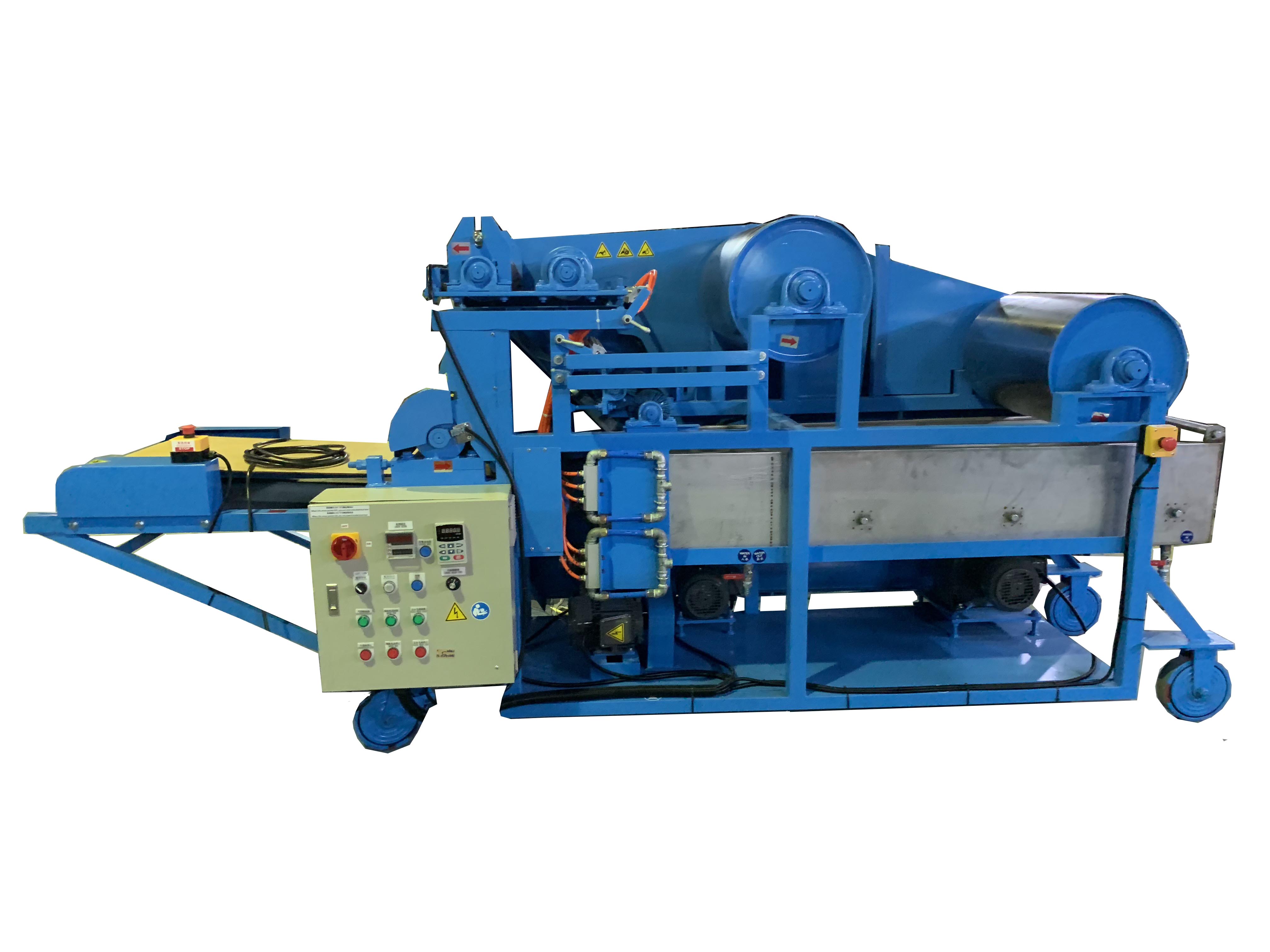 Automatic Cutting Machine (With 2 Cooling Rollers, 1 Cooling Tank, 1 Paste Tank, Precise Cutting, and Blowing System)